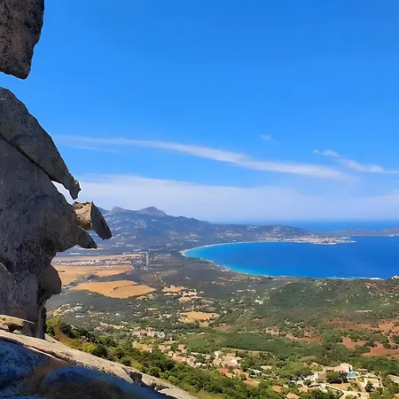 Sant Ambrogggio Vue Sur Lumio (Corsica)
